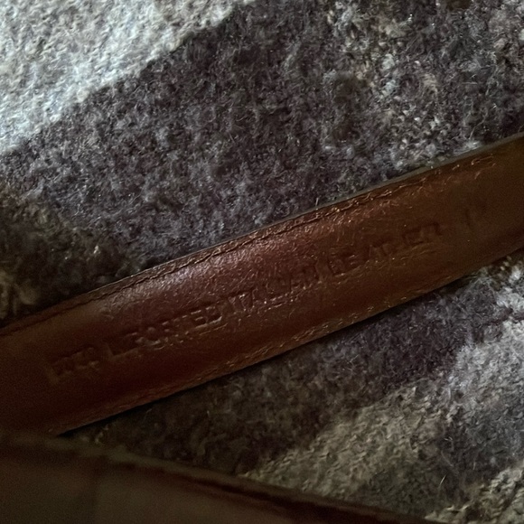 Aquarius Men’s Brown Leather Golf Belt - Picture 4 of 6